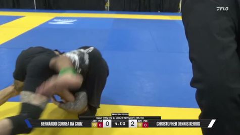 Christopher Dennis Kerbis vs Bernardo Correa Da Cruz 2026 Pan IBJJF Jiu-Jitsu No-Gi Championship