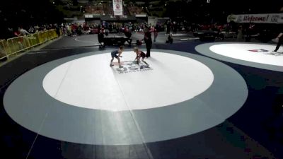77 lbs Champ. Round 2 - James Holt, Team Arcata Wrestling Club vs Gunner Deathrage