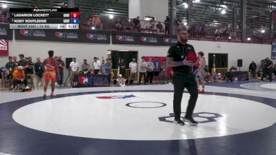 74 kg 1st Place Match - Ladarion Lockett, Cowboy RTC vs Kody Routledge, Cowboy RTC