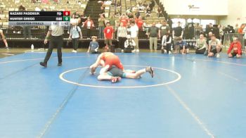 119-I lbs Quarterfinal - Nazarii Paseniuk, Pro-ex Wrestling Club vs Hunter Gregg, Hamburg