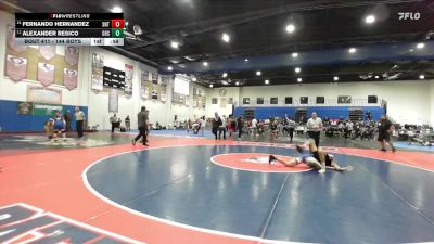 144 Boys Cons. Round 2 - Alexander Resico, Grossmont vs Fernando Hernandez, Santana