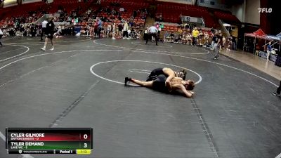 76 lbs Round 1 (6 Team) - Tyler Demand, Lake WC vs Cyler Gilmore, Dayton Bandits