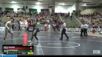 A 285 lbs Champ. Round 1 - Allen Reynolds, Fairview vs Seth Vaughn, Fulton