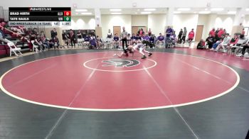 113 lbs 2nd Wrestleback (16 Team) - Tate Sauls, Villa Rica vs Brad Hirth, Alexander