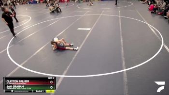 67 lbs Cons. Round 2 - Clayton Palmer, St. Francis Gladiators vs Sam Graham, Zimmerman Wrestling Club