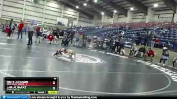 49 lbs Placement (16 Team) - Jair Almaraz, Utah Gold vs Hiett Johnson, West Coast Riders