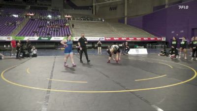 207 lbs Placement Matches (16 Team) - Madeline Welch, Life University vs Sydnee Nielson, University Of Providence