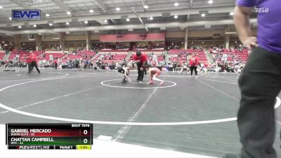 61 lbs 3rd Place Match - Gabriel Mercado, Duran Elite vs Chattan Campbell, WTC