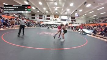 190 lbs Quarterfinal - Kylee McLaughlin, Riverton vs Rylee Rivera, Buffalo