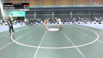 120 lbs Consi Of 8 #1 - Liam Nielsen, Juab vs Steve Romero, Toppenish