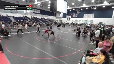 110 lbs Semifinal - Robbie Gonzalez, Savage House Wrestling Club vs Jett Campbell, LAWC