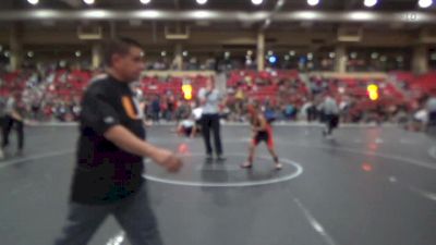 73 lbs Quarterfinal - Marcus Franco, U-Town Hammers Wrestling vs Brock Lowe, Winfield Youth Wrestling Club