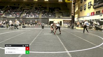 197 lbs Consi Of 4 - Josh McCutchen, Gardner-Webb vs Kael Wisler, Michigan State