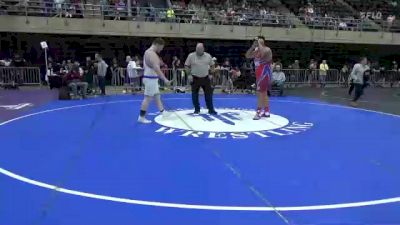 295 lbs Quarterfinal - Vincent Walls, West Grove, PA vs Kyle Jasper, Smokerun, PA