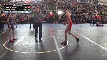 115 lbs Cons. Round 1 - Landon Frazier, None vs Cohen Ortiz, Grove City High School