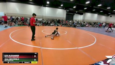 62-63 lbs Round 2 - Zion Brumfield, Rise Wrestling vs Levi Alexander, Texas Select Wrestling