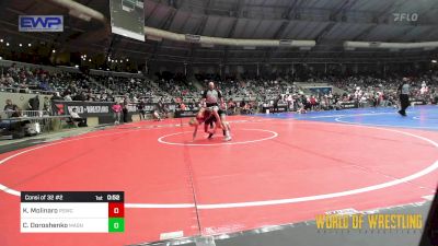 64 lbs Consi Of 32 #2 - Kason Molinaro, Rising Sun Wrestling Club vs Cameron Doroshenko, Mat Assassins