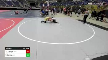 137 lbs Quarterfinal - Joe Juenger, Black Hills Wr Ac vs Tatum Garcia, NM Bad Boyz