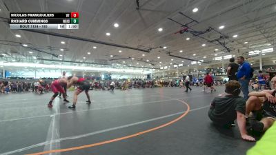 185 lbs Cons. Round 2 - Nicolas Frangoulidis, Wellington vs Richard Cummings, Unattached