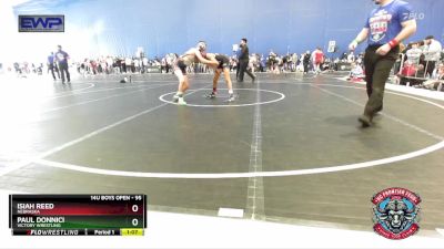 95 lbs Semifinal - Paul Donnici, Victory Wrestling vs Isiah Reed, Nebraska