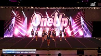Pacific Beach Allstars - San Diego - Phantom [2026 L2 Senior - Small Day 1] 2026 One Up Arizona Nationals