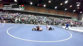 157 lbs Champ. Round 1 - Brady Porter, Spanish Springs vs Israel Knight, Pershing County