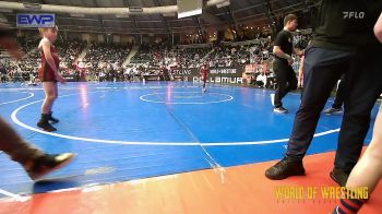 64 lbs Consi Of 8 #1 - Jersi Cooper, Harvey Twisters vs Braxton Richardson, Jackson County Wrestling Club