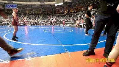 64 lbs Consi Of 8 #1 - Jersi Cooper, Harvey Twisters vs Braxton Richardson, Jackson County Wrestling Club