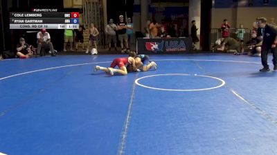 96 lbs Cons. Rd Of 16 - Cole Lemberg, Demolition Wrestling Club vs Ryan Gartman, Askren Wrestling Academy
