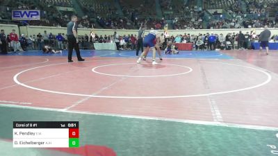 Consi Of 8 #1 - Korbin Pendley, Elgin Wrestling vs Dallas Eichelberger, Altus JH