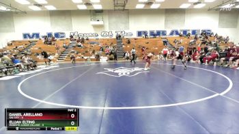 125 lbs Semis & 3rd Wb (16 Team) - Daniel Arellano, Sac City vs Elijah Elting, Modesto Junior College