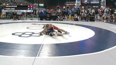 138 lbs Champ. Rd Of 64 - Jacob Woehr, Texas vs Kash Long, Colorado