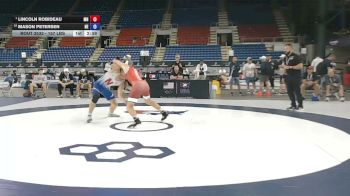 157 lbs Cons. Semis - Lincoln Robideau, Minnesota vs Mason Petersen, Nebraska