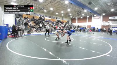 138 lbs Champ. Round 1 - Elben Rodriguez, La Mirada vs Arturo Bravo, La Sierra