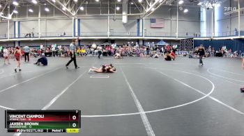 64 lbs Round 4 (6 Team) - Jaxsen Brown, Headhunters vs Vincent Ciampoli, Xtreme Team