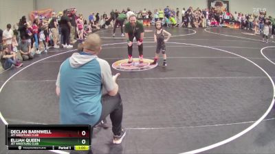 41 lbs Cons. Round 2 - Elijah Queen, Jet Wrestling Club vs Declan Barnwell, Jet Wrestling Club