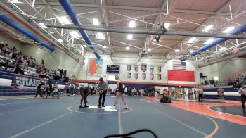 155 lbs Quarterfinal - Abbey Boersma, Minooka vs Feya Afolarin, Batavia