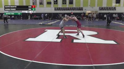 133 lbs Quarterfinal - Gavin Martin, Bloomsburg vs Jaden Perez, Drexel