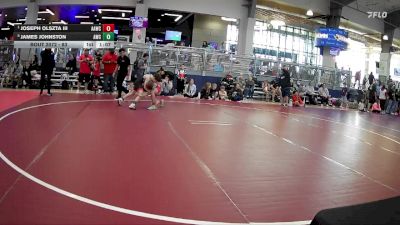 83 lbs Quarterfinal - Joseph Olszta Iii, All American Wrestling Club vs James Johnston, APEX Wrestling Club