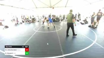 157 lbs Rr Rnd 4 - Mohammed Abdulkareem, Pounders WC vs Gabriel Howard, Tucson Pride WC