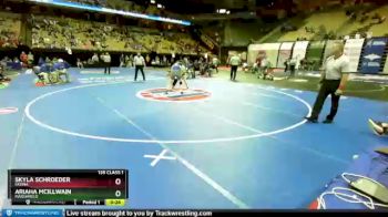 135 Class 1 lbs Cons. Round 2 - Skyla Schroeder, Fatima vs Ariaha Mcillwain, Marshfield