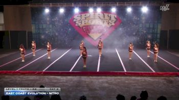 East Coast Evolution - Nitro [2026 L1 Youth - D2 Day 2] 2026 Spirit Sports Hershey Nationals