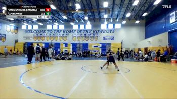 144 Blue Round 5 - Zion Jones, Celebration vs JOSE ENRIQUE SANCHEZ, Cypress Creek H S