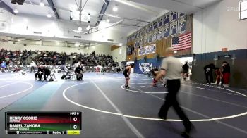 106 lbs Cons. Round 2 - Daniel Zamora, Grand Terrace vs Henry Osorio, Pomona