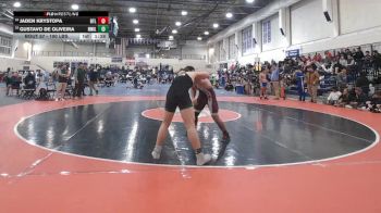 190 lbs Round Of 32 - Jaden Krystopa, Bethel vs Gustavo De Oliveira, New Milford