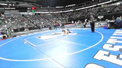 G155-4A Quarterfinal - Reese Davis, Rifle Girls vs Malia Bornhoft, Severance Girls