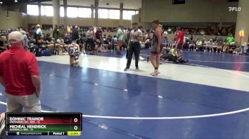 144 lbs 4th Wrestleback (32 Team) - Micheal Hendrick, Guerrilla Red vs Dominic Trainor, Crusaders WC- Red