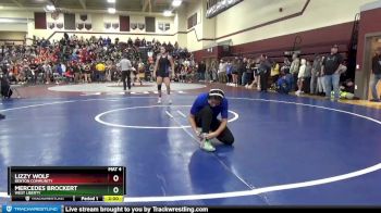 137-142C 1st Place Match - Lizzy Wolf, Benton Community vs Mercedes Brockert, West Liberty