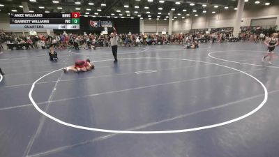 110 lbs Quarters - Garrett Williams, Pinnacle Wrestling Club vs Anze Williams, Meridian Maniacs Wrestling Club