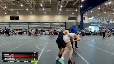 105 lbs Round 3 (8 Team) - Davis Lenz, Full Circle vs Jack Craig, Hanover Hawkeye